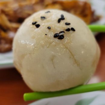 Macky's Dim Sum - Pan fried pork buns. One of their clear best menu items. A must when you come! - Dim Sum Near Me - Issaquah, Washington Macky's Dim Sum - Pan fried pork buns. One of their clear best menu items. A must when you come! - Dim Sum Near Me - Issaquah, Washington