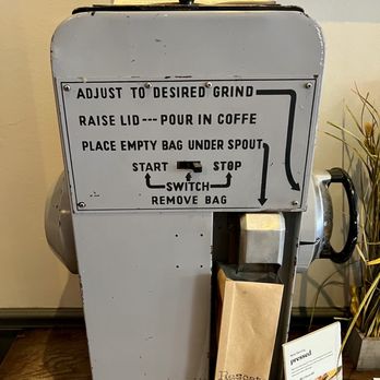 Rescate Coffee - Vintage Hobart Coffee Grinder - Coffee & Tea Near Me - Elk Grove, California Rescate Coffee - Vintage Hobart Coffee Grinder - Coffee & Tea Near Me - Elk Grove, California