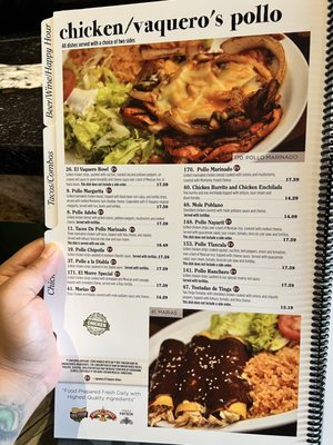 Menu photo 6 El Vaquero Clifton Cincinnati, OH