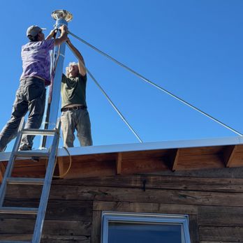 The People's Chimney Service - Installing a roof brace - Chimney Sweeps Near Me The People's Chimney Service - Installing a roof brace - Chimney Sweeps Near Me