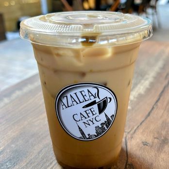 Azalea - Iced Pistacchio Latte - Coffee & Tea Near Me - New York, New York Azalea - Iced Pistacchio Latte - Coffee & Tea Near Me - New York, New York