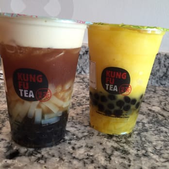Kung Fu Tea - KF black Tea with NATA jelly and bubbles Magno slush with bubbles and comes with jelly - Bubble Tea Near Me - Centreville, Virginia Kung Fu Tea - KF black Tea with NATA jelly and bubbles Magno slush with bubbles and comes with jelly - Bubble Tea Near Me - Centreville, Virginia