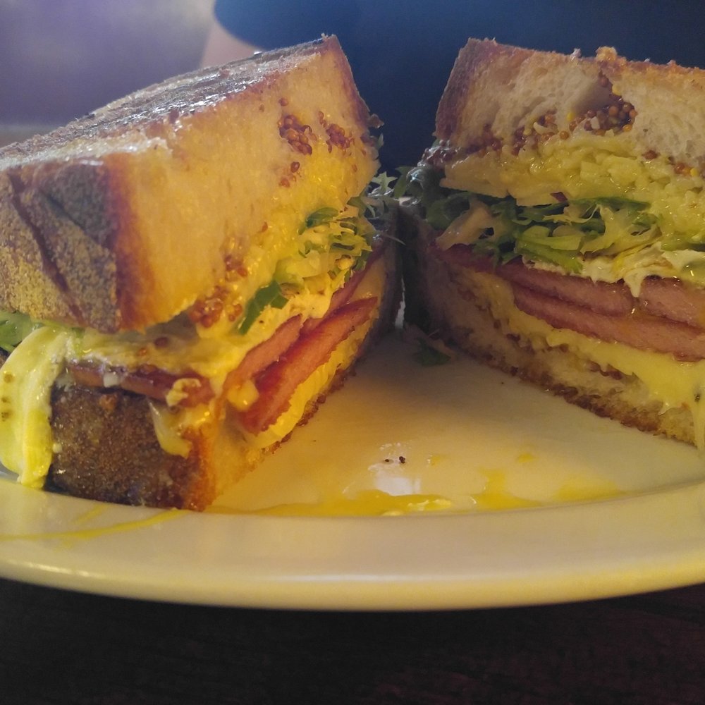Schout Bay Tavern - The Schout Grilled Cheese. Does it look awesome? It should. Because it was. - New American Near Me - Manhasset, New York Schout Bay Tavern - The Schout Grilled Cheese. Does it look awesome? It should. Because it was. - New American Near Me - Manhasset, New York