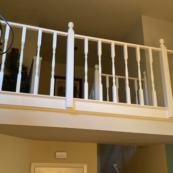 The Bay Painting - Stair Bannister After Painting - Painters Near Me The Bay Painting - Stair Bannister After Painting - Painters Near Me