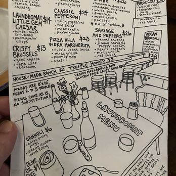 The Laundromat - Non-Burger menu - Pizza Near Me - San Francisco, California The Laundromat - Non-Burger menu - Pizza Near Me - San Francisco, California