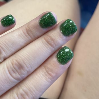 Escape Nails And Day Spa - No clear shape to the nails. Spotty "dip". - Nail Salons Near Me - Middleburg, Florida Escape Nails And Day Spa - No clear shape to the nails. Spotty "dip". - Nail Salons Near Me - Middleburg, Florida
