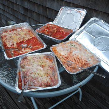 Gerard Farm Manomet - four trays of lasagna on a table - Soup Near Me - Plymouth, Massachusetts Gerard Farm Manomet - four trays of lasagna on a table - Soup Near Me - Plymouth, Massachusetts