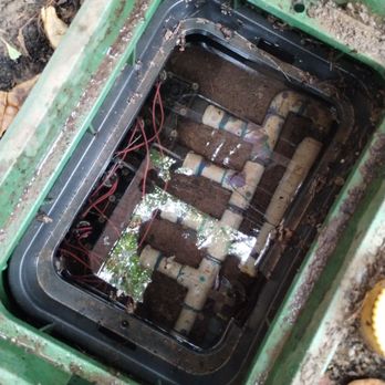 NM Revolution Plumbing - Valve box under water from a leaky valve - Water Purification Services Near Me - Placitas, New Mexico