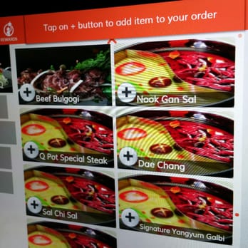 Q-POT - Some Korean food...couldn't understand it all so only order the galbi - Korean Near Me - San Jose, California