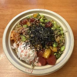 Small Build Your Own: Ahi Tuna & Spicy Miso Salmon