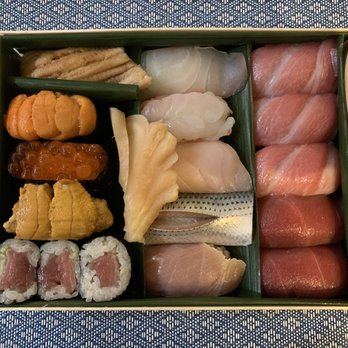 Nakaji - The omakase, packaged with so much care. Even the rolls held up very nicely during the drive home! - Sushi Bars Near Me - New York, New York Nakaji - The omakase, packaged with so much care. Even the rolls held up very nicely during the drive home! - Sushi Bars Near Me - New York, New York
