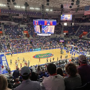 Stephen C O'connell Center - Gator basketball vs Colgate - Stadiums & Arenas Near Me - Gainesville, Florida