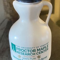University of Vermont - They make the Maple Syrup. Posted 10/28/23