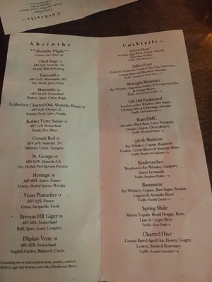 Menu photo 2 The Green Hour Nashville, TN Menu photo 2 The Green Hour Nashville, TN