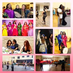 Shimmy with Saniyah Belly Dance Workout Class - #ShimmySquad at 2018 Essence of Belly Dance 8 festival in Smyrna. Sept.2018