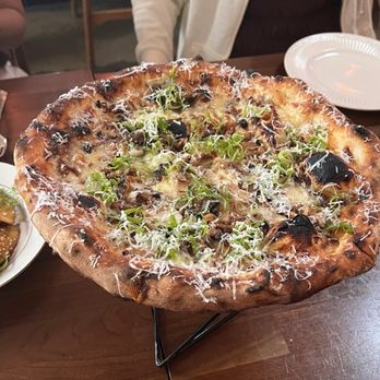 Hearth Restaurant & Coffee - Mushroom pizza! - Latin American Near Me - Moorpark, California Hearth Restaurant & Coffee - Mushroom pizza! - Latin American Near Me - Moorpark, California
