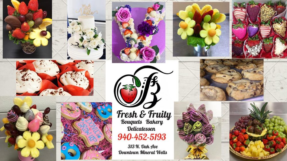 Fresh and Fruity Bouquets & Bakery Logo