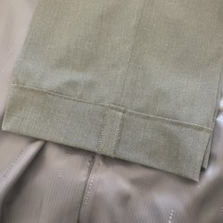 Needle and Stitch Studio - These pants should have a simple 2" cuff and this is what was done.