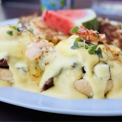 The Breakfast Club at Midtown - Surf & Turf Benedict