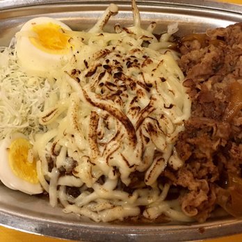 Gyugyuya - Beef with cheese and egg on curry rice - Japanese Near Me - Toronto, Ontario Gyugyuya - Beef with cheese and egg on curry rice - Japanese Near Me - Toronto, Ontario