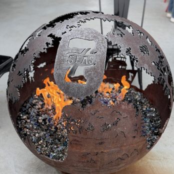 7 Seas Brewing - The fire pits! - Breweries Near Me - Gig Harbor, Washington