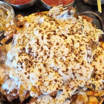 Daeho Kalbijjim and Beef Soup - Kalbijjim - beef ribs, taebokki, mozerra cheese, potato, carrots etc - Korean Near Me - Bellevue, Washington Daeho Kalbijjim and Beef Soup - Kalbijjim - beef ribs, taebokki, mozerra cheese, potato, carrots etc - Korean Near Me - Bellevue, Washington