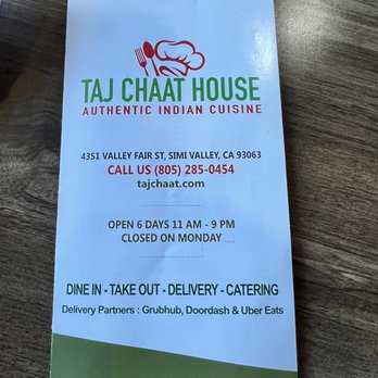 Taj Chaat House - Indian Near Me - Simi Valley, California Taj Chaat House - Indian Near Me - Simi Valley, California