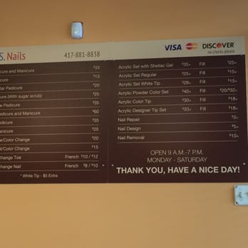 US Nails - Nail Salons Near Me - Springfield, Missouri