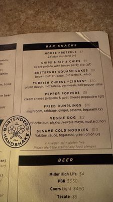 The Bartender's Handshake by null