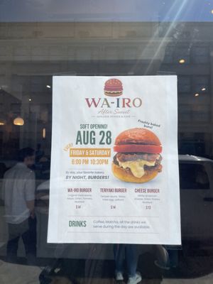 Menu photo 3 Wa-Iro Pasadena, CA