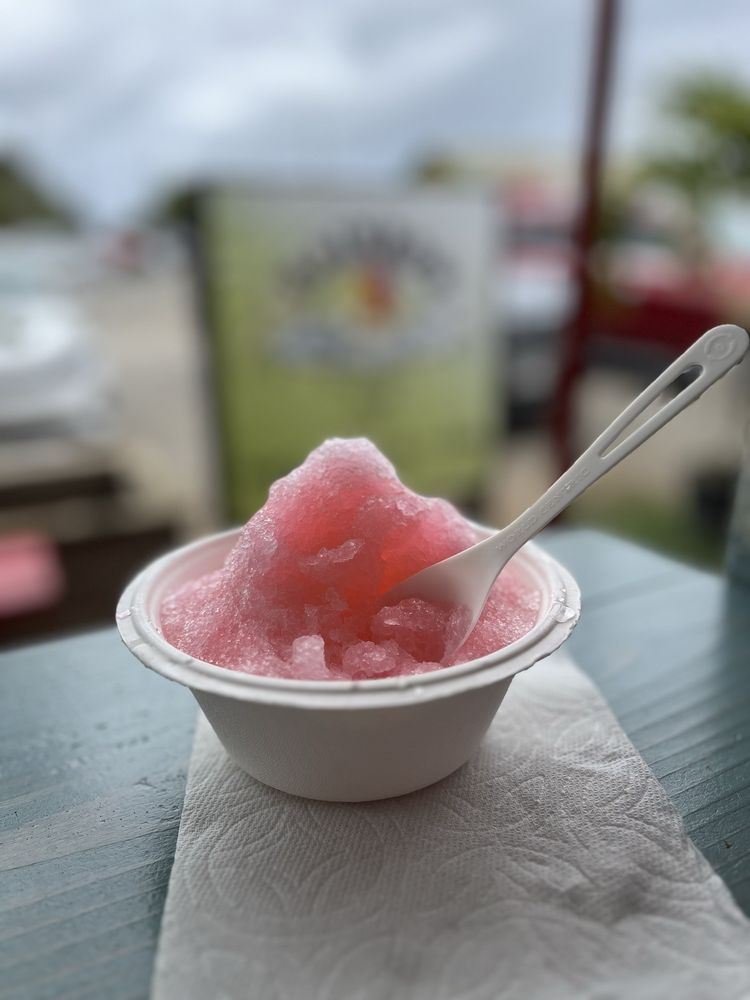 Rainbow House Shave Ice Logo