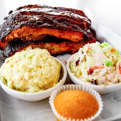His Place Eatery - North - Smoked BBQ Ribs