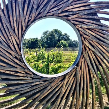 Chamard Vineyards - A sneak peak the chamard vineyards through their art pieces around the property - Wineries Near Me - Clinton, Connecticut