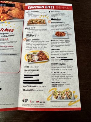 Menu photo 5 Bonchon Elk Grove Elk Grove, CA