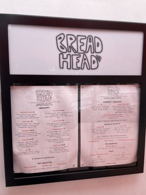 Menu photo 1 Bread Head Los Angeles, CA