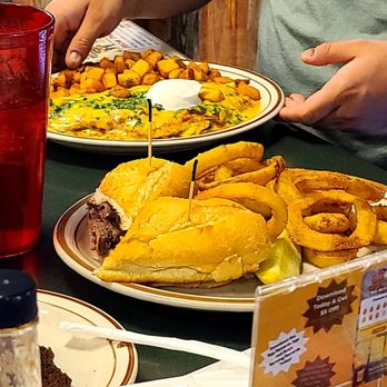 Egg & I - French dip and chili renello omelette - Breakfast & Brunch Near Me - Las Vegas, Nevada