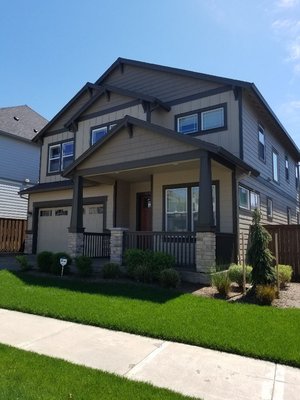 Exterior Painting Projects - A fresh coat of paint does wonders for your home, boosting curb appeal and property value instantly. Let our expert painters handle the job with precision and care!
Our Exterior Painting Process:
✅ Preparation:
Pressure washing to remove dirt, mildew, and moss
Protecting areas not to be painted
Scraping loose paint and feather sanding for smooth transitions
Caulking and minor repairs as needed
Primer application for bare or treated wood
✅ Painting:
First coat applied with back brushing or rolling
Second coat for a flawless finish
✅ Clean-Up:
Daily cleanup for a spotless workspace
Materials packed neatly
Paint chips collected
✨ Experience the difference a professional touch makes! Call us today to schedule your exterior painting project.
#ExteriorPainting #HomeImprovement #CurbAppeal #ProfessionalPainters #FreshPaint #HomeMakeover Exterior Painting Projects - A fresh coat of paint does wonders for your home, boosting curb appeal and property value instantly. Let our expert painters handle the job with precision and care!
Our Exterior Painting Process:
✅ Preparation:
Pressure washing to remove dirt, mildew, and moss
Protecting areas not to be painted
Scraping loose paint and feather sanding for smooth transitions
Caulking and minor repairs as needed
Primer application for bare or treated wood
✅ Painting:
First coat applied with back brushing or rolling
Second coat for a flawless finish
✅ Clean-Up:
Daily cleanup for a spotless workspace
Materials packed neatly
Paint chips collected
✨ Experience the difference a professional touch makes! Call us today to schedule your exterior painting project.
#ExteriorPainting #HomeImprovement #CurbAppeal #ProfessionalPainters #FreshPaint #HomeMakeover