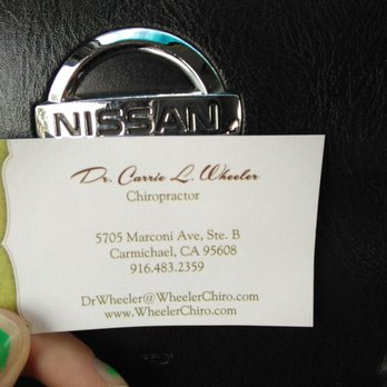 Carrie Lyn Wheeler, DC - I always get a reminder card for my next appointment - Chiropractors Near Me - Sacramento, California Carrie Lyn Wheeler, DC - I always get a reminder card for my next appointment - Chiropractors Near Me - Sacramento, California