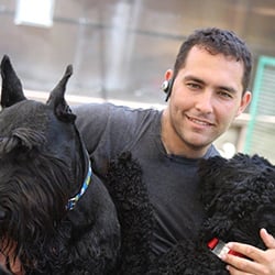 PuppyPawz - This one is of me with a couple of my favorite big dogs!