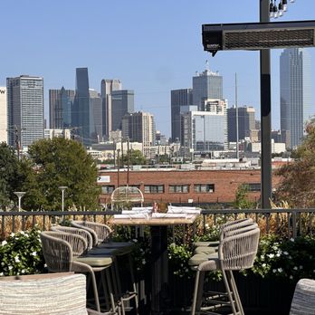 Culinary Dropout - Patio rooftop view - New American Near Me - Dallas, Texas