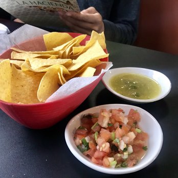La Hacienda - Chips and salsa with pico de gallo - Mexican Near Me - Dover, Delaware