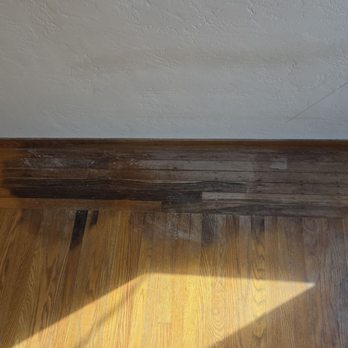 Polo Hardwood Floors - Moisture damaged dark spot - Flooring Near Me - Oakland, California Polo Hardwood Floors - Moisture damaged dark spot - Flooring Near Me - Oakland, California