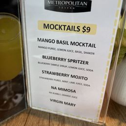 Mocktails Mocktails