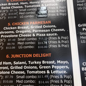Grand Junction Grilled Subs - menu - New American Near Me - Fargo, North Dakota