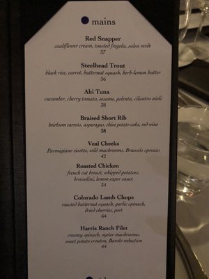 Menu photo 8 Ellina Aspen, CO Menu photo 8 Ellina Aspen, CO
