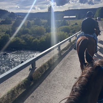 Jake's Horses - On the trail - Horseback Riding Near Me - Gallatin Gateway, Montana