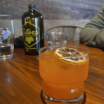 Esters Oneida Park - Happy hour cocktail - Pizza Near Me - Denver, Colorado