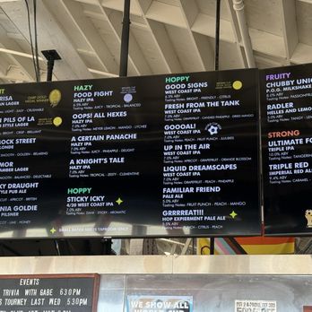 Common Space Brewery - Menu - Breweries Near Me - Hawthorne, California