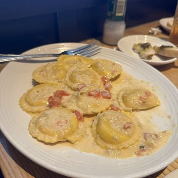 Carrabba's Italian Grill - My wife's lobster ravioli. - Italian Near Me - Jacksonville, Florida