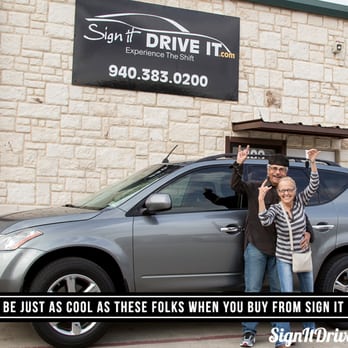 Sign It Drive It - Used Car Dealers Near Me - Denton, Texas Sign It Drive It - Used Car Dealers Near Me - Denton, Texas